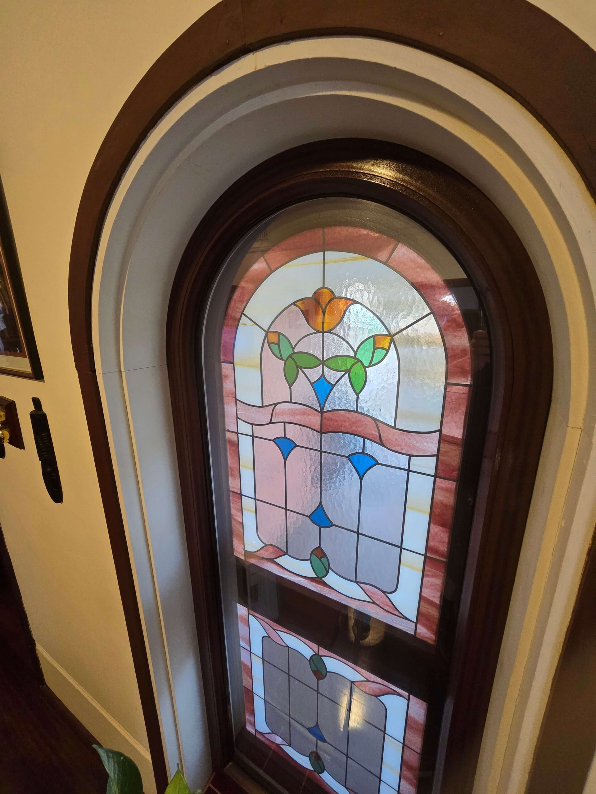 Heritage-style window on a Federation home