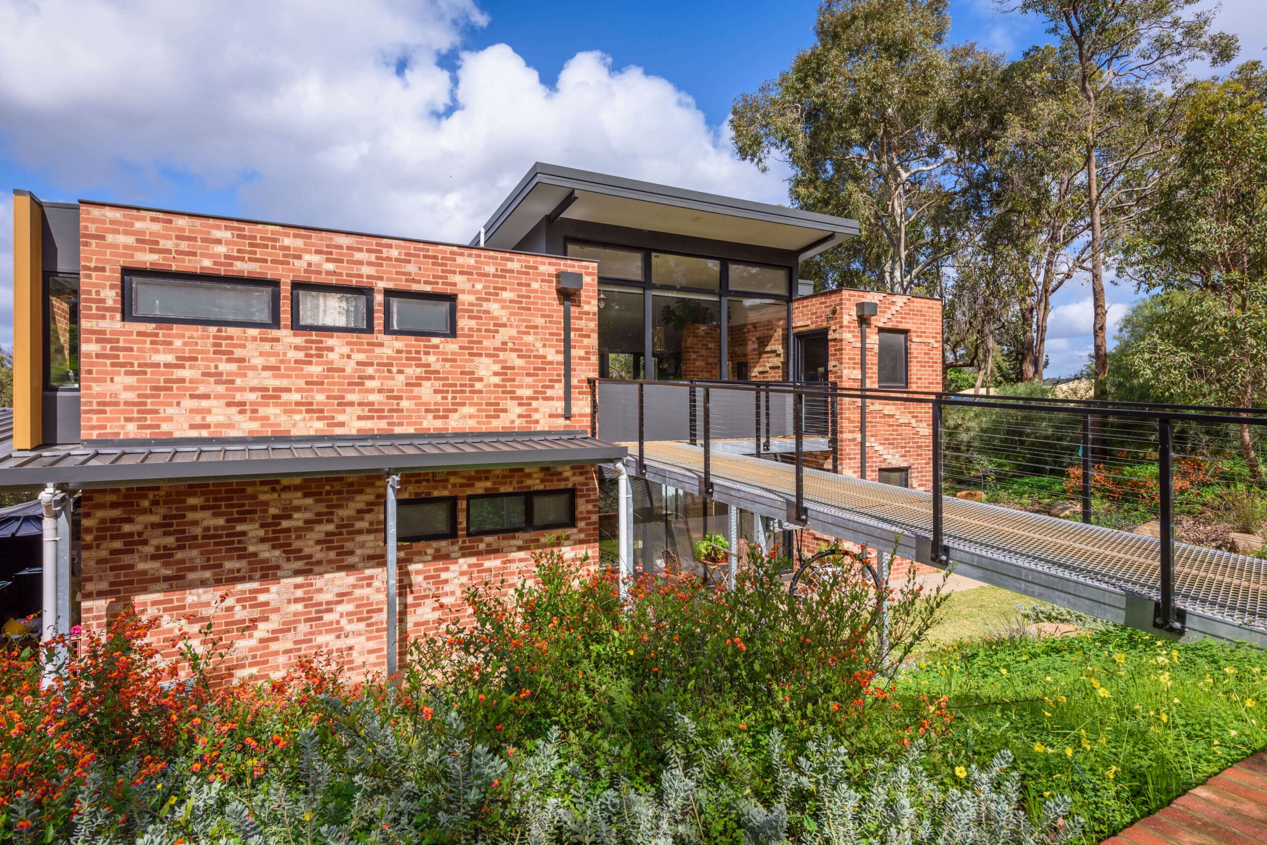 Modern Perth home with large glazed windows