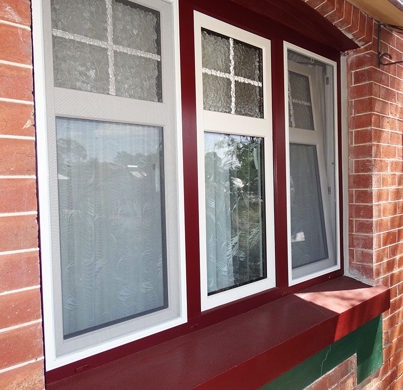 Heritage-style timber-look window with modern performance