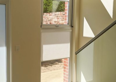 WindowPlus - Perth - Australia - Western Australia - White Solid Colour Fabric Blinds for Double and Triple Glazed Windows 5